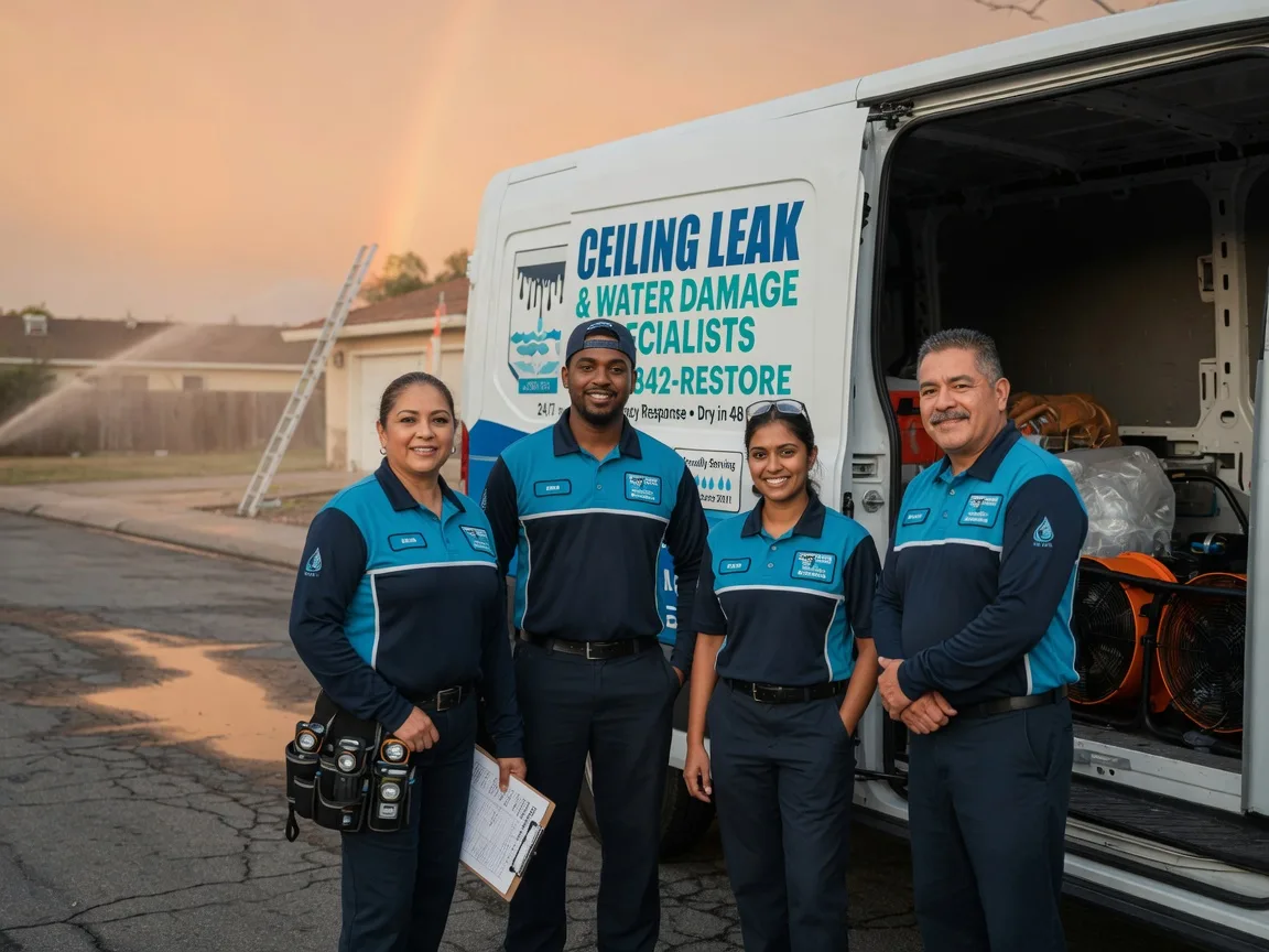 Ceiling Leak Cleanup company in Kincheloe, MI